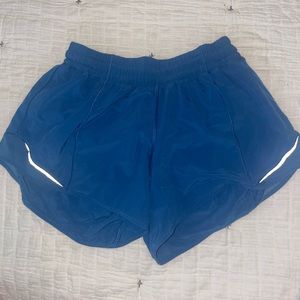 Lululemon Hotty Hot 4” - Royal Blue - Size 6
